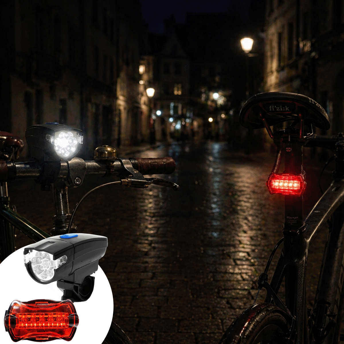 Kit Luces LED Bicicleta ZX-860